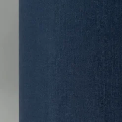 QAZQA Stehlampen|Wohnzimmerlampen*Messing Stehlampe mit blauem Schirm 50 cm - Kaso