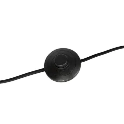 QAZQA Stehlampen|Wohnzimmerlampen*Messing Stehlampe mit Pfauenschirm 40 cm - Simplo