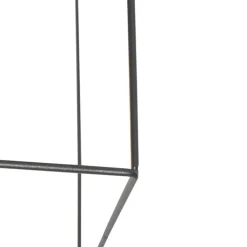 QAZQA Deckenleuchten|Wohnzimmerlampen*Minimalistische Deckenlampe Schwarz mit Gold 2-flammig - Kodi