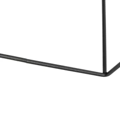 QAZQA Deckenleuchten|Wohnzimmerlampen*Minimalistische Deckenleuchte schwarz 4-flammig - Kodi