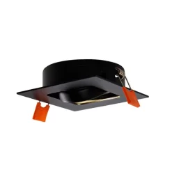 QAZQA Smarte Einbaustrahlers|Smarte Spots*Modern Smart Einbau Spot schwarz inkl. WiFi GU10 - Artemis