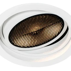 QAZQA Einbaustrahler|Wohnzimmerlampen*Modern versenktes Spotweiß verstellbar - Coop 111 Honey