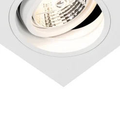 QAZQA Einbaustrahler|Wohnzimmerlampen*Modern versenktes Spotweiß verstellbar - Chuck 70