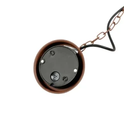 QAZQA Gartenbeleuchtung|Pendelleuchten Außen*Moderne Außenhängelampe rostbraun IP44 - Kansas