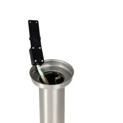 QAZQA Gartenbeleuchtung|Stehlampen Außen*Moderne Außenlaterne aus Stahl 45 cm IP44 - Rox