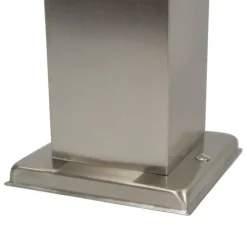 QAZQA Gartenbeleuchtung|Stehlampen Außen*Moderne Außenleuchte 45 cm Stahl - Malios