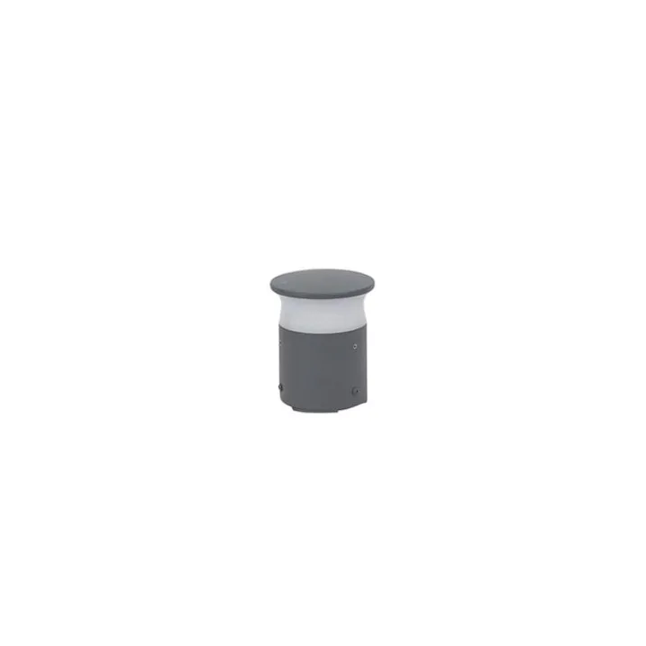 QAZQA Led-Außenleuchten|Stehlampen Außen*Moderne Außenleuchte Dunkelgrau 12 cm inkl. LED - Bar