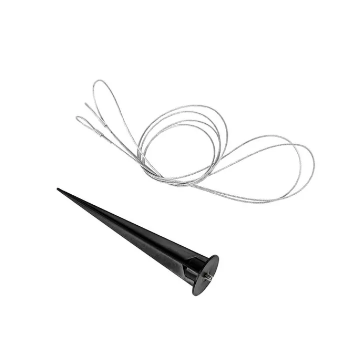 QAZQA Gartenbeleuchtung|Stehlampen Außen*Moderne Außenleuchte Grau 25 cm IP65 - Nura