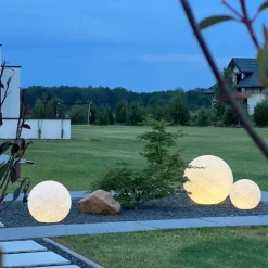 QAZQA Gartenbeleuchtung|Stehlampen Außen*Moderne Außenleuchte grau 77 cm IP65 - Nura