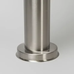 QAZQA Gartenbeleuchtung|Stehlampen Außen*Moderne Außenleuchte Pfahl Edelstahl 100 cm - Sfera