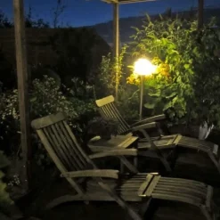 QAZQA Gartenbeleuchtung|Stehlampen Außen*Moderne Außenleuchte Pfahl Edelstahl 100 cm - Sfera