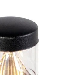 QAZQA Gartenbeleuchtung|Led-Außenleuchten*Moderne Außenleuchte schwarz 100 cm IP44 inkl. LED - Roxy