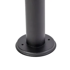 QAZQA Gartenbeleuchtung|Laternen Außen*Moderne Außenleuchte schwarz 50 cm IP44 - Gleam