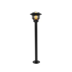 QAZQA Stehlampen Außen|Gartenbeleuchtung*Moderne Außenleuchte schwarz 100 cm IP44 - Prato