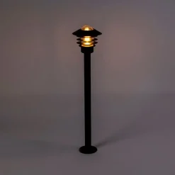 QAZQA Stehlampen Außen|Gartenbeleuchtung*Moderne Außenleuchte schwarz 100 cm IP44 - Prato