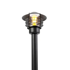 QAZQA Stehlampen Außen|Gartenbeleuchtung*Moderne Außenleuchte schwarz 100 cm IP44 - Prato