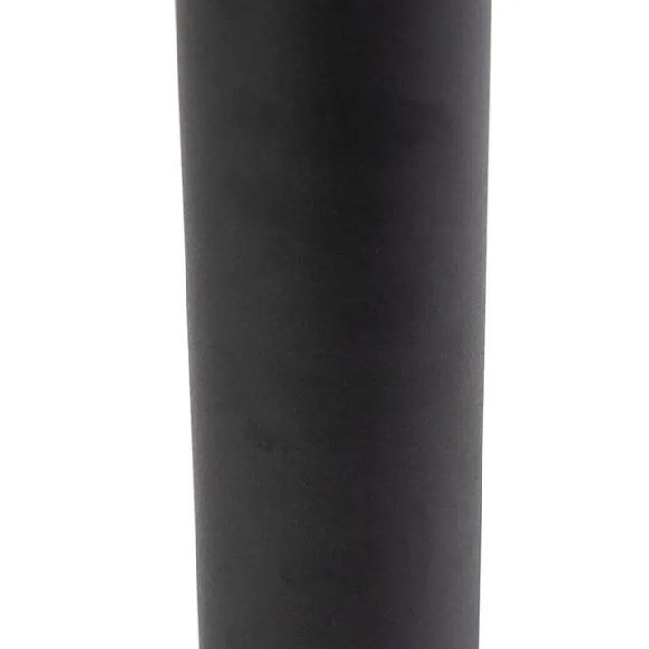 QAZQA Led-Außenleuchten|Stehlampen Außen*Moderne Außenleuchte schwarz 40 cm IP44 inkl. LED - Roxy