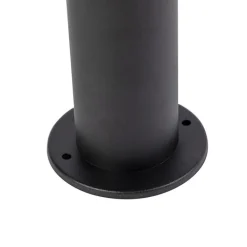 QAZQA Led-Außenleuchten|Stehlampen Außen*Moderne Außenleuchte schwarz 40 cm IP44 inkl. LED - Roxy