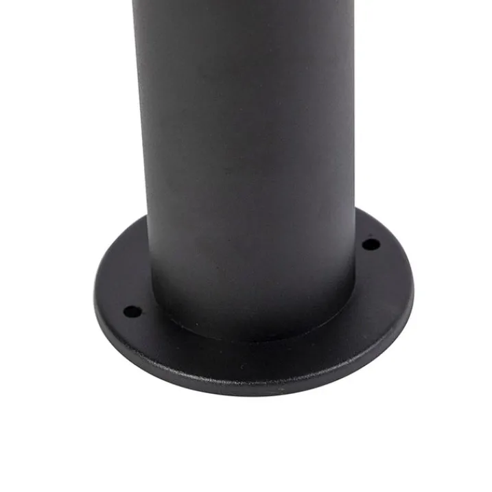 QAZQA Led-Außenleuchten|Stehlampen Außen*Moderne Außenleuchte schwarz 40 cm IP44 inkl. LED - Roxy