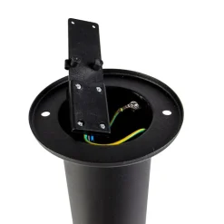 QAZQA Led-Außenleuchten|Stehlampen Außen*Moderne Außenleuchte schwarz 40 cm IP44 inkl. LED - Roxy