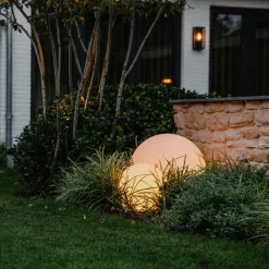 QAZQA Gartenbeleuchtung|Stehlampen Außen*Moderne Außenleuchte weiß 45 cm IP44 - Nura