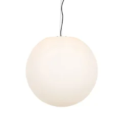 QAZQA Gartenbeleuchtung|Stehlampen Außen*Moderne Außenleuchte weiß 56 cm IP44 - Nura