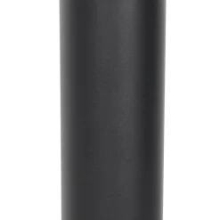 QAZQA Gartenbeleuchtung|Stehlampen Außen*Moderne Außen-Mastleuchte dunkelgrau mit Opal 110 cm IP44 - Rox