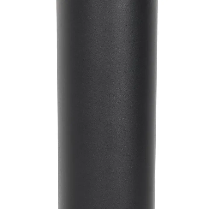 QAZQA Gartenbeleuchtung|Stehlampen Außen*Moderne Außen-Mastleuchte dunkelgrau mit Opal 110 cm IP44 - Rox