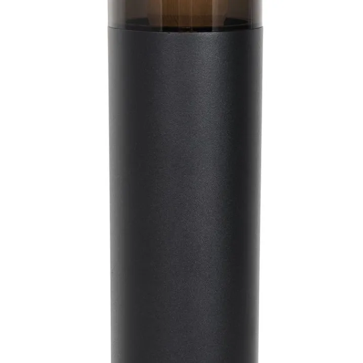 QAZQA Gartenbeleuchtung|Stehlampen Außen*Moderne Außen-Mastleuchte Schwarz 45 cm IP44 - Rox