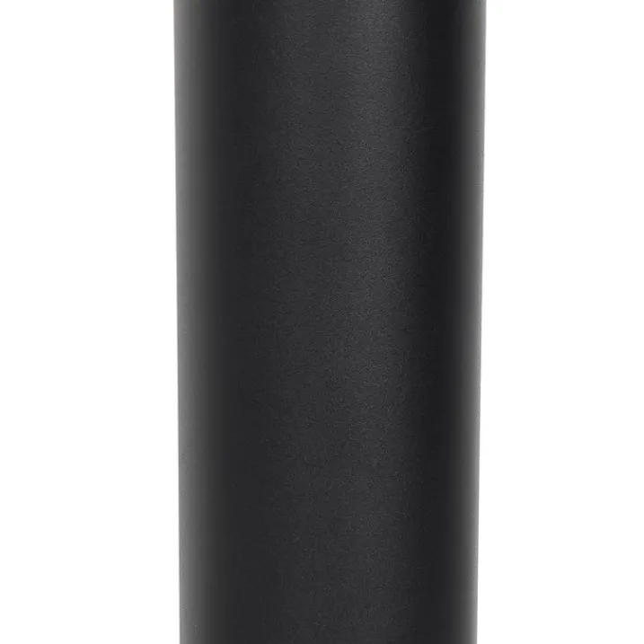 QAZQA Gartenbeleuchtung|Stehlampen Außen*Moderne Außen-Mastleuchte schwarz 110 cm IP44 - Rox