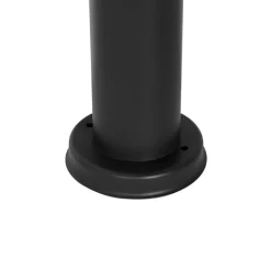 QAZQA Gartenbeleuchtung|Stehlampen Außen*Moderne Außen-Mastleuchte schwarz 110 cm IP44 - Rox