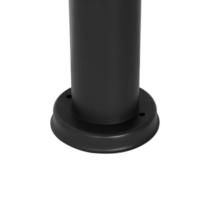 QAZQA Gartenbeleuchtung|Stehlampen Außen*Moderne Außen-Mastleuchte schwarz 110 cm IP44 - Rox