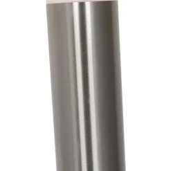 QAZQA Stehlampen Außen|Gartenbeleuchtung*Moderne Außen-Mastleuchte Stahl mit Opal 80 cm IP44 - Rox