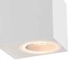 QAZQA Gartenbeleuchtung|Außenwandleuchten*Moderne Außenwandleuchte aus weißem Kunststoff - Baleno