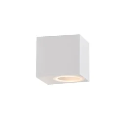 QAZQA Gartenbeleuchtung|Außenwandleuchten*Moderne Außenwandleuchte aus weißem Kunststoff - Baleno