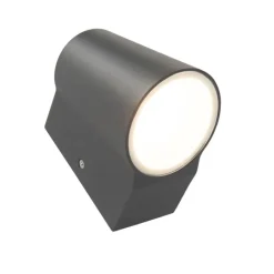 QAZQA Gartenbeleuchtung|Led-Außenleuchten*Moderne Außenwandleuchte anthrazit inkl. LED - Uma