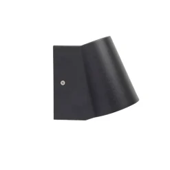 QAZQA Gartenbeleuchtung|Led-Außenleuchten*Moderne Außenwandleuchte anthrazit inkl. LED - Uma