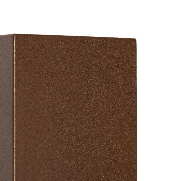 QAZQA Außenwandleuchten|Gartenbeleuchtung*Moderne Außenwandleuchte aus rostbraunem Kunststoff - Baleno