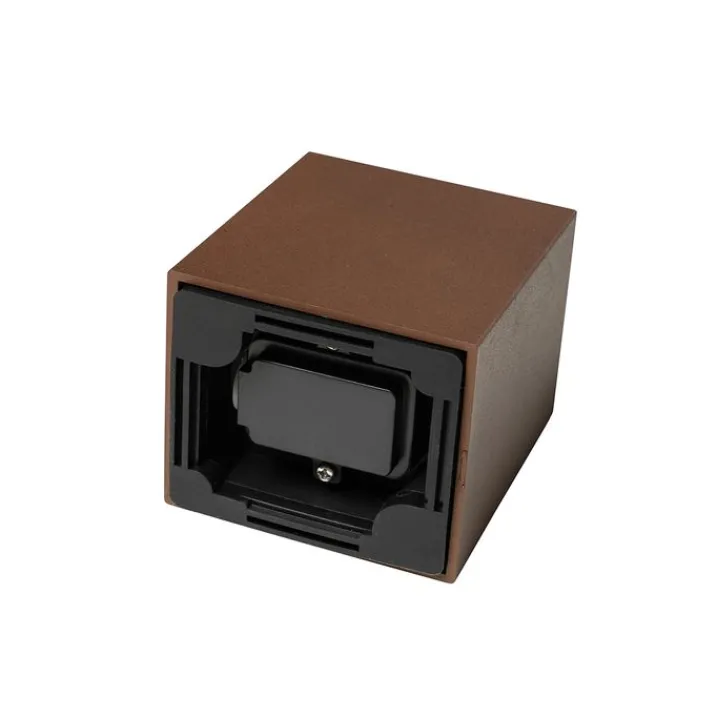 QAZQA Außenwandleuchten|Gartenbeleuchtung*Moderne Außenwandleuchte aus rostbraunem Kunststoff - Baleno