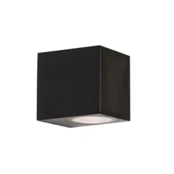 QAZQA Gartenbeleuchtung|Außenwandleuchten*Moderne Außenwandleuchte aus schwarzem Kunststoff - Baleno