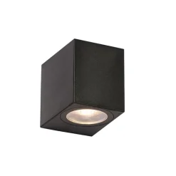 QAZQA Gartenbeleuchtung|Außenwandleuchten*Moderne Außenwandleuchte aus schwarzem Kunststoff - Baleno