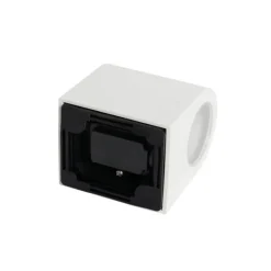 QAZQA Gartenbeleuchtung|Außenwandleuchten*Moderne Außenwandleuchte aus weißem Kunststoff, oval – Baleno