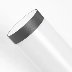 QAZQA Gartenbeleuchtung|Außenleuchten Mit Sensor*Moderne Außenwandleuchte dunkelgrau Hell-Dunkel-Sensor IP44 - Rox