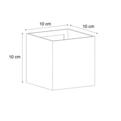 QAZQA Gartenbeleuchtung|Led-Außenleuchten*Moderne Außenwandleuchte Dunkelrot inkl. LED IP54 - Edwin
