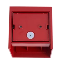 QAZQA Gartenbeleuchtung|Led-Außenleuchten*Moderne Außenwandleuchte Dunkelrot inkl. LED IP54 - Edwin