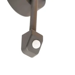 Trio Leuchten Gartenbeleuchtung|Außenleuchten Mit Sensor*Moderne Außenwandleuchte dunkelgrau IP44 Bewegungssensor - Herman