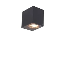 QAZQA Gartenbeleuchtung|Außenwandleuchten*Moderne Außenwandleuchte grau aus Kunststoff - Baleno