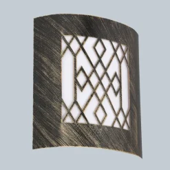 QAZQA Gartenbeleuchtung|Außenwandleuchten*Moderne Außenwandleuchte rostbraun IP44 - Emmerald Classic