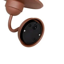 QAZQA Gartenbeleuchtung|Außenwandleuchten*Moderne Außenwandleuchte rostbraun IP44 - Kansas