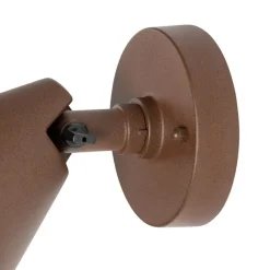 QAZQA Gartenbeleuchtung|Außenwandleuchten*Moderne Außenwandleuchte rostbraun IP44 verstellbar - Ciara